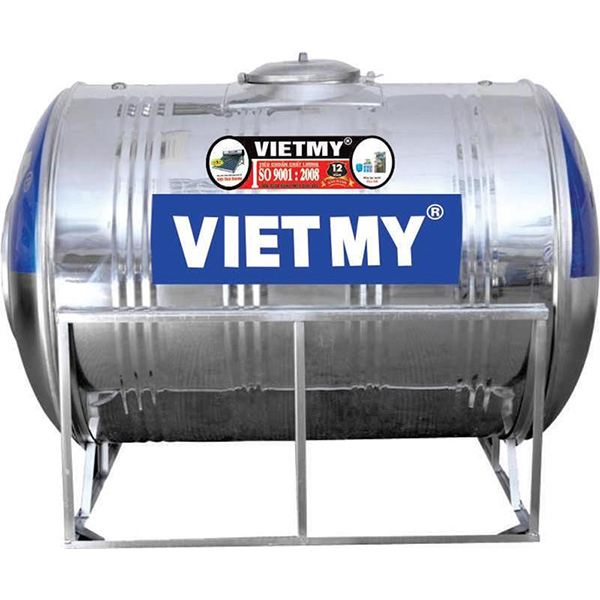 Bồn nước ngang Inox Việt Mỹ 4500 lít VM4500