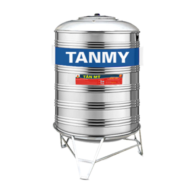 Bồn nước Inox đứng Tân Mỹ 1200 Lít