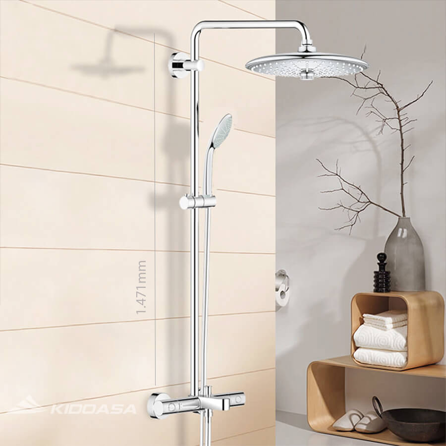 SEN CÂY TẮM NHIỆT ĐỘ GROHE EUPHORIA 27475001 – SYSTEM 260