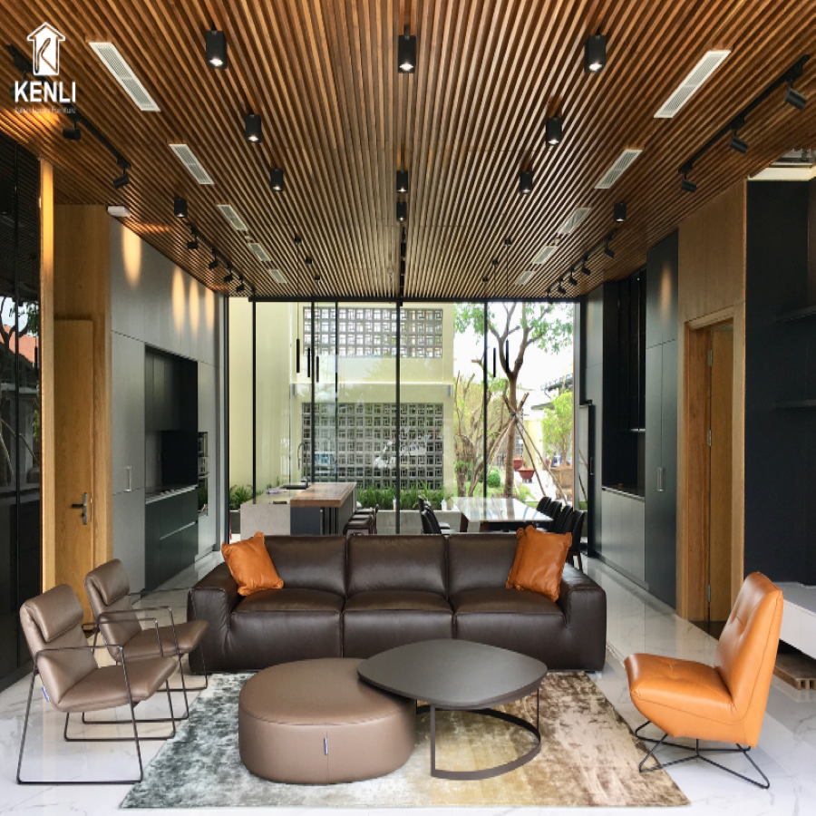 SOFA DA THẬT AVENUE 3814