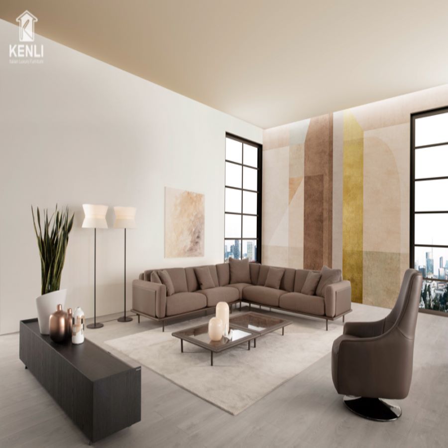SOFA DA THẬT GEORGE 2252
