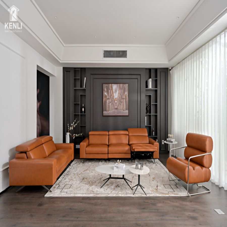SOFA DA THẬT OSCAR 2246
