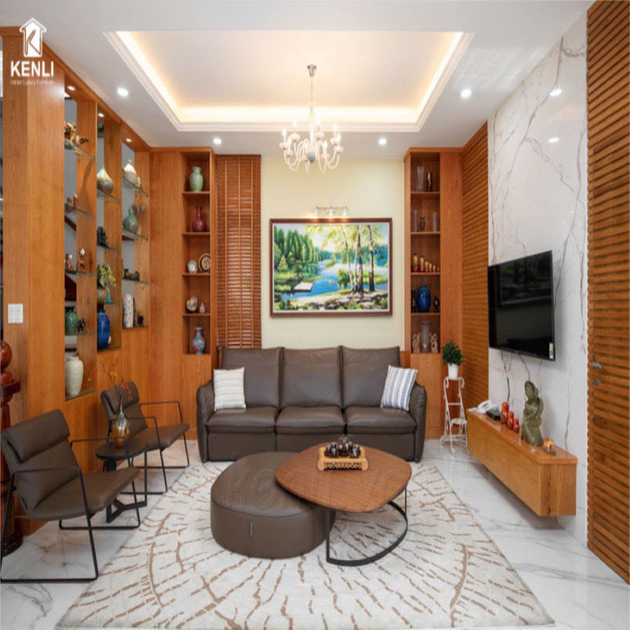 SOFA DA THẬT SOFTY 1739