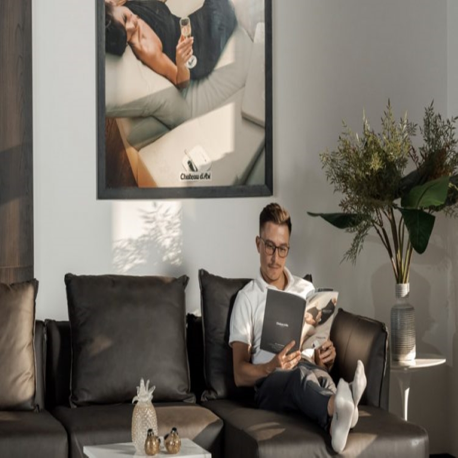 SOFA DA THẬT LEAP - F029